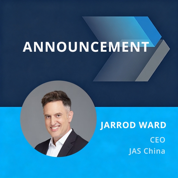 JAS Appoints Jarrod Ward as Chief Executive Officer of JAS China
