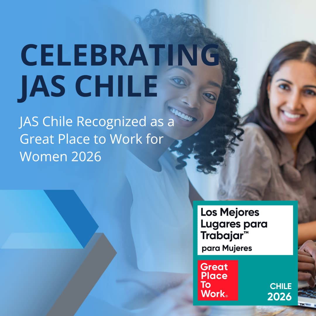JAS Chile Recognized as a Great Place to Work for Women 2026